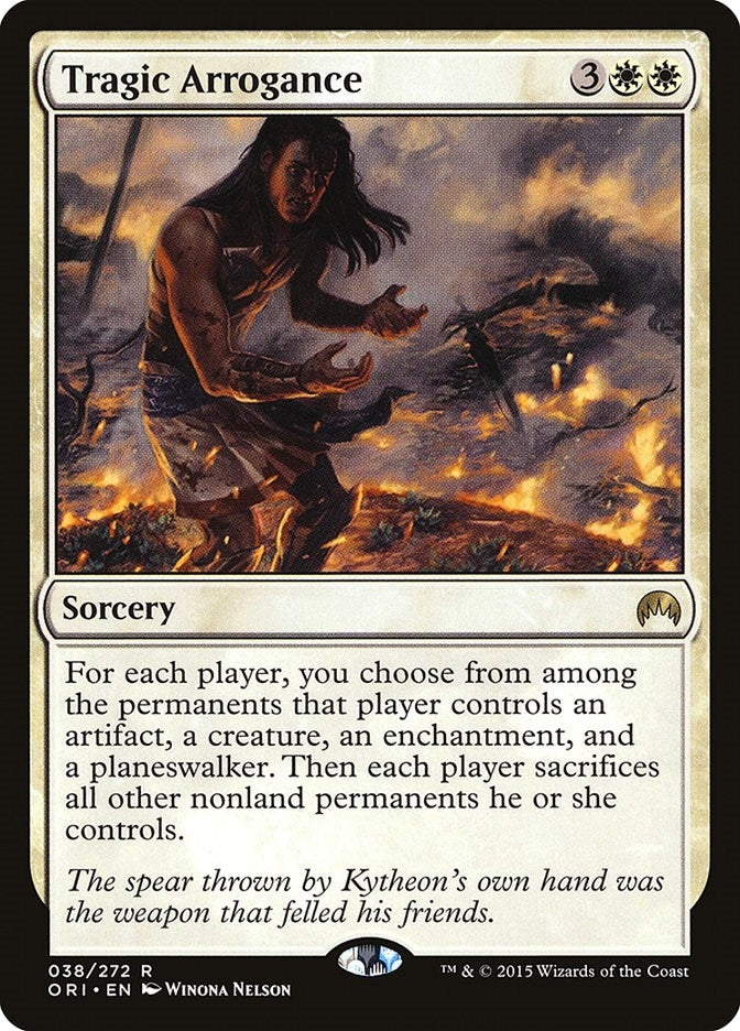 Tragic Arrogance (38) [ORI] - MTG Single
