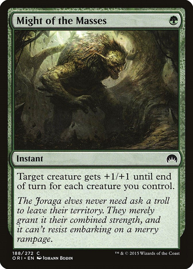Might of the Masses (188) [ORI] - MTG Single