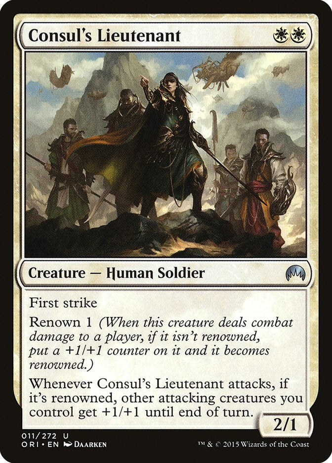 Consul’s Lieutenant (11) [ORI] - MTG Single