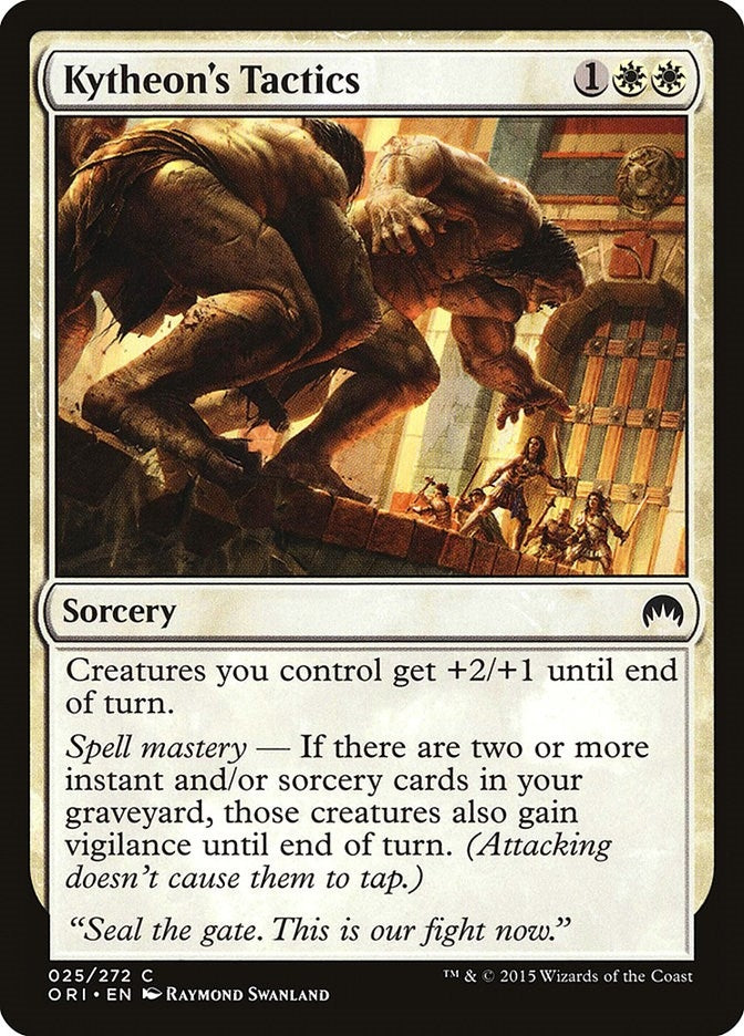 Kytheon’s Tactics (25) [ORI] - MTG Single