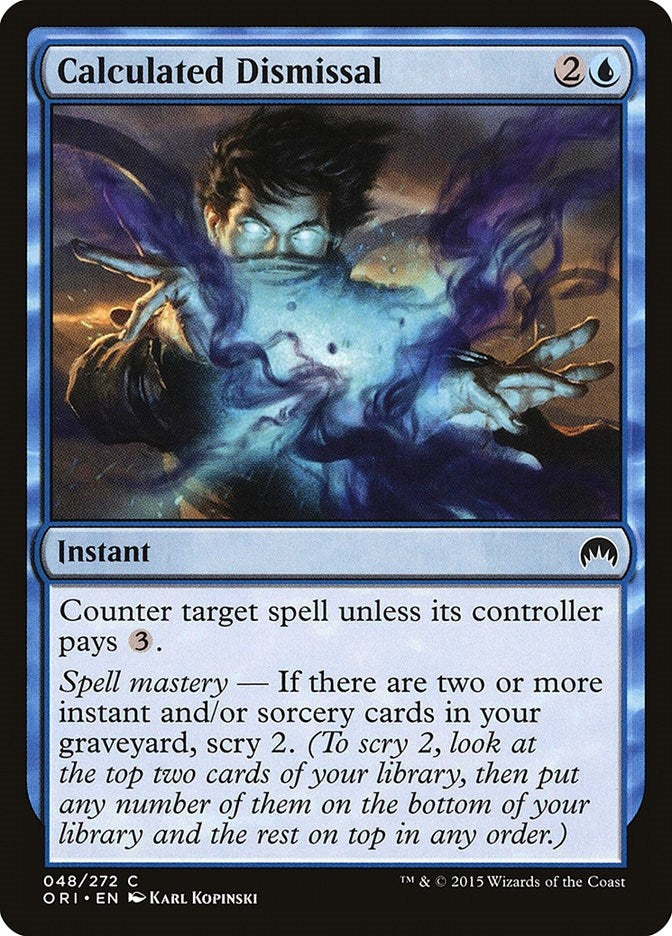 Calculated Dismissal (48) [ORI] - MTG Single