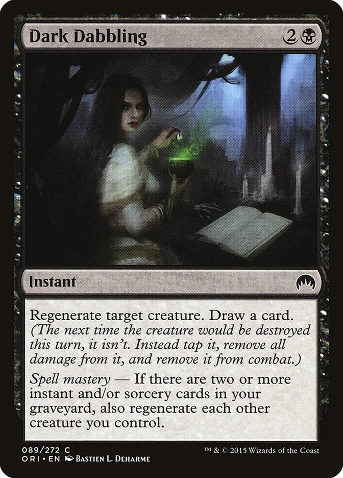 Dark Dabbling (89) [ORI] - MTG Single