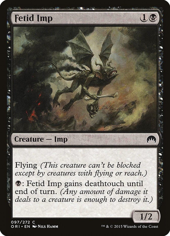 Fetid Imp (97) [ORI] - MTG Single