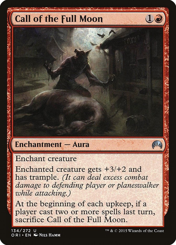 Call of the Full Moon (134) [ORI] - MTG Single