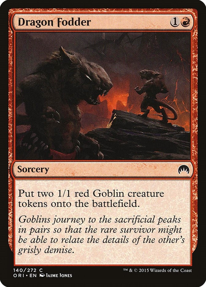 Dragon Fodder (140) [ORI] - MTG Single