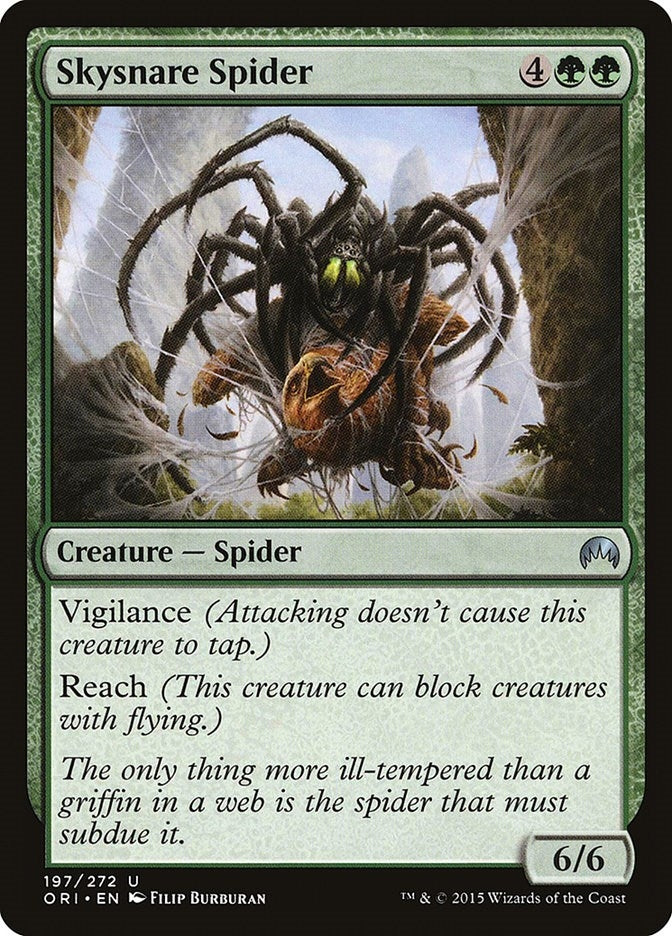 Skysnare Spider (197) [ORI] - MTG Single