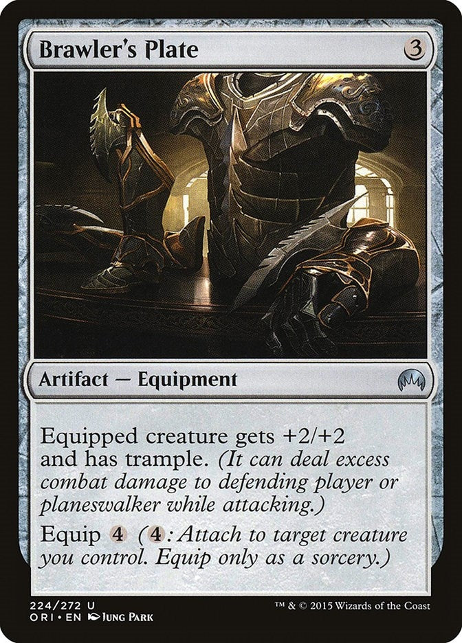 Brawler’s Plate (224) [ORI] - MTG Single