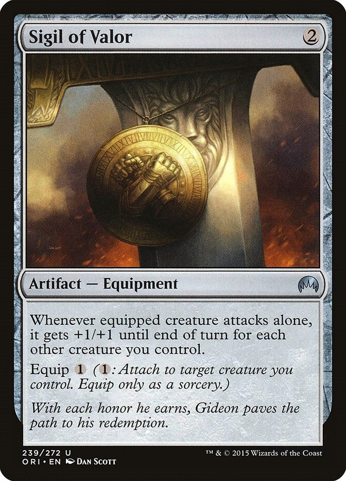 Sigil of Valor (239) [ORI] - MTG Single