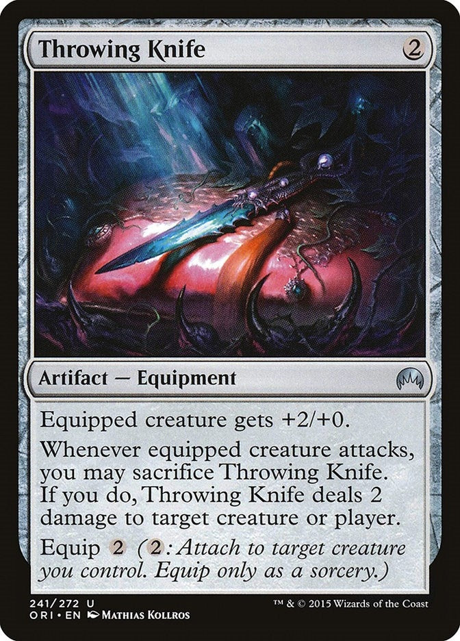 Throwing Knife (241) [ORI] - MTG Single