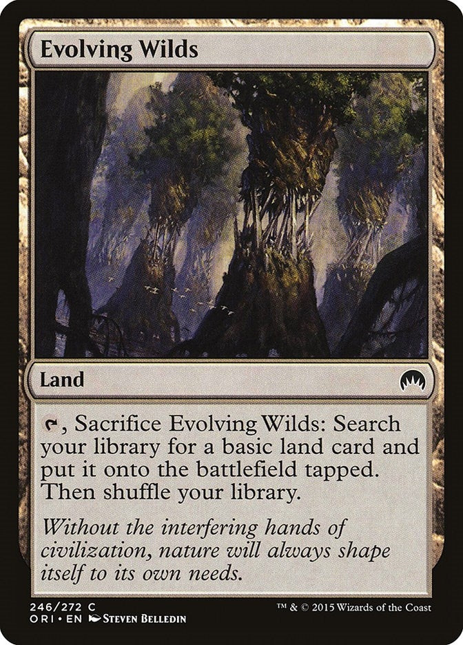 Evolving Wilds (246) [ORI] - MTG Single