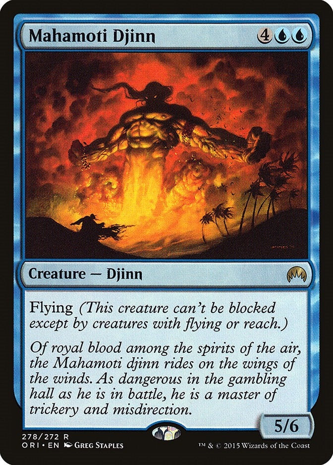 Mahamoti Djinn (278) [ORI] - MTG Single