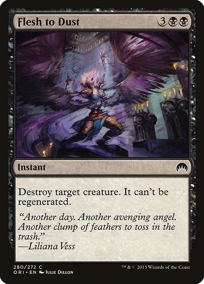 Flesh to Dust (280) [ORI] - MTG Single