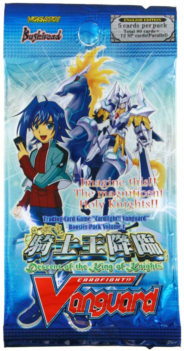 Descent of the King of Knights Booster Pack [BT01] - Cardfight Vanguard Sealed