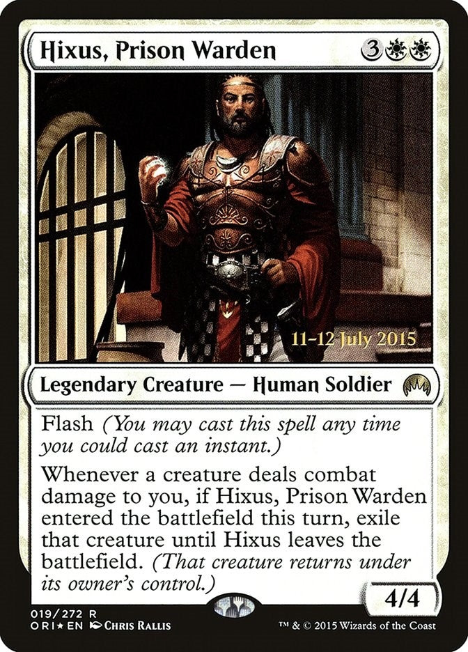 Hixus Prison Warden (19) [PRE] - MTG Single