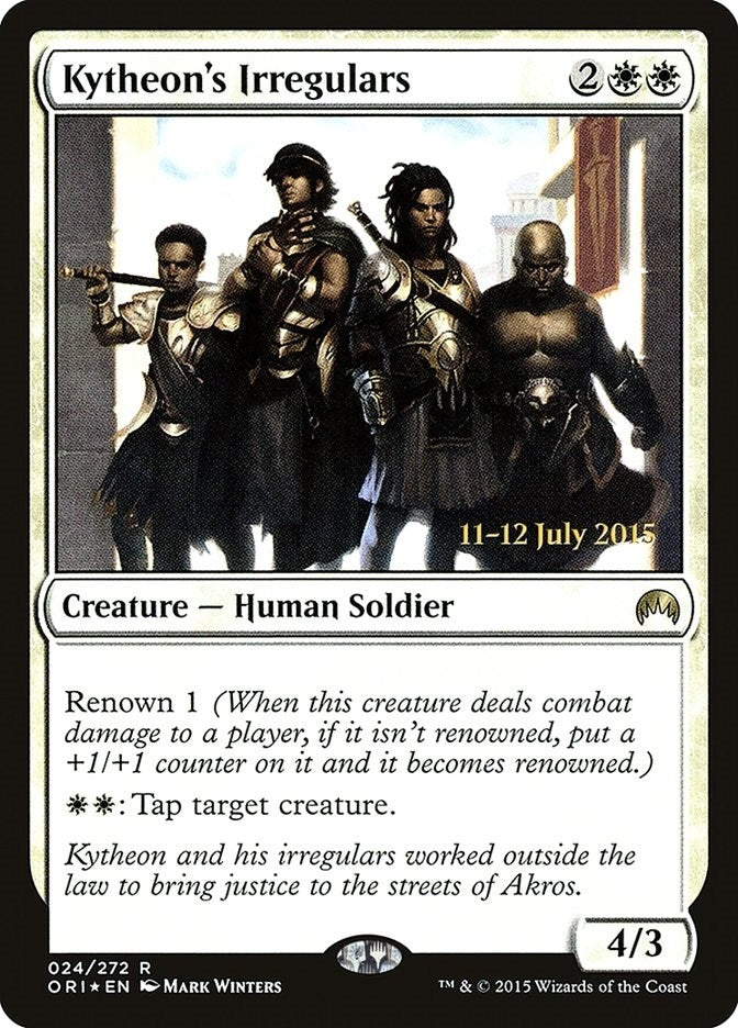 Kytheon’s Irregulars (24) [PRE] - MTG Single