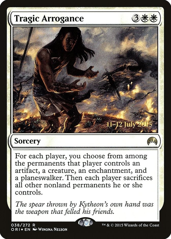 Tragic Arrogance (38) [PRE] - MTG Single