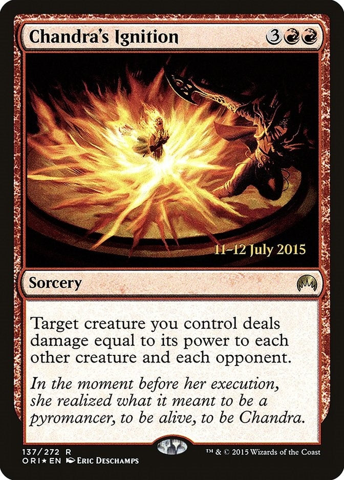 Chandra’s Ignition (137) [PRE] - MTG Single