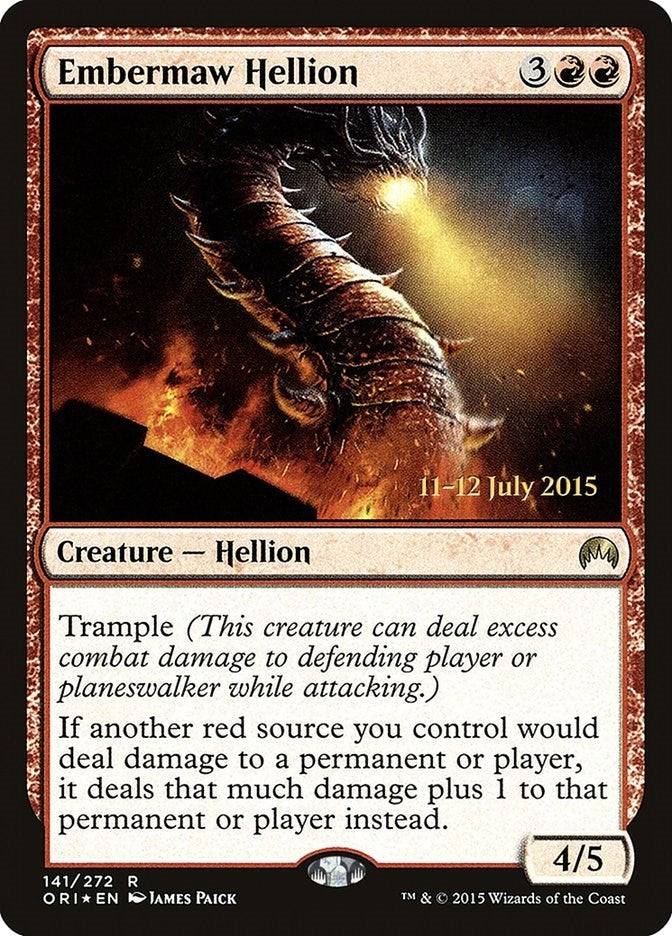 Embermaw Hellion (141) [PRE] - MTG Single