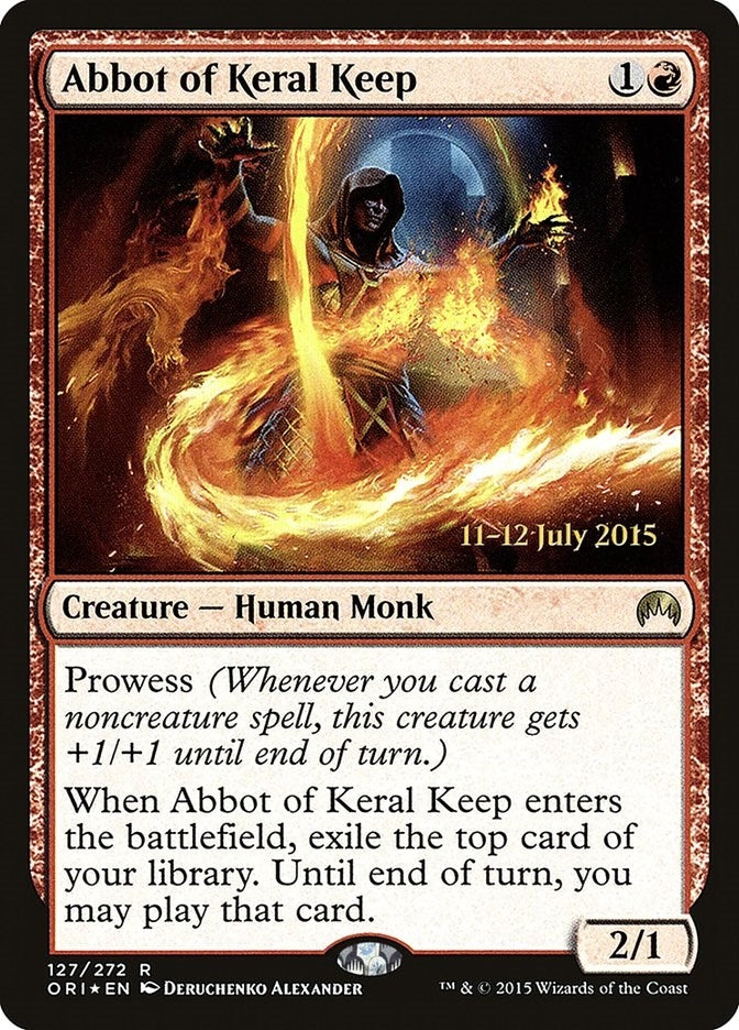 Abbot of Keral Keep (127) [PRE] - MTG Single
