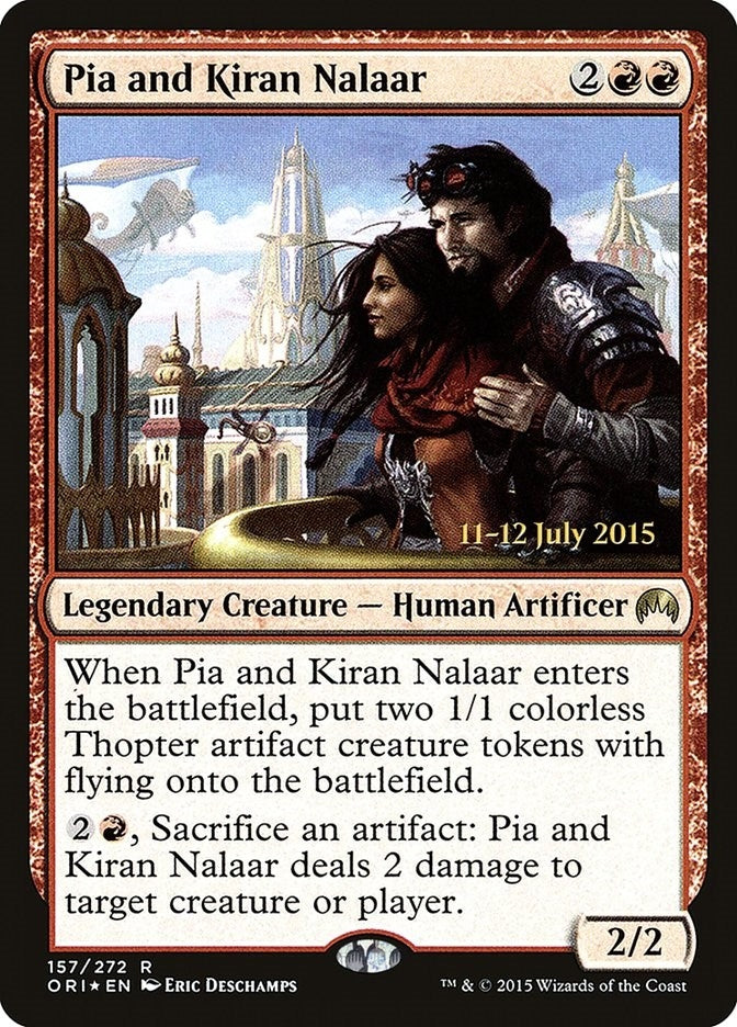 Pia and Kiran Nalaar (157) [PRE] - MTG Single