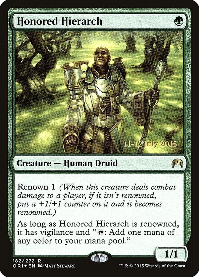 Honored Hierarch (182) [PRE] - MTG Single