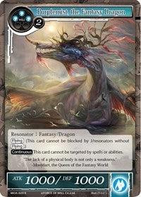 Purplemist the Fantasy Dragon (29) [MOA] - Force of Will Single