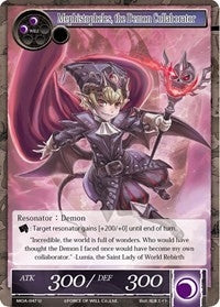 Mephistopheles the Demon Collaborator (47) [MOA] - Force of Will Single
