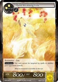 Mind Reading Fox (9) [MPR] - Force of Will Single