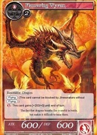Flamewing Wyvern (1022) - Force of Will Single