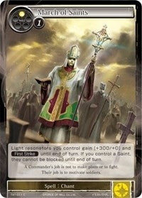 March of Saints (11) - Force of Will Single