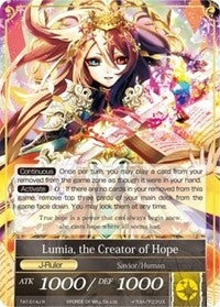 Sacred Princess of Guidance // Lumia the Creator of Hope (14) - Force of Will Single