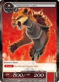 Sabretooth Tiger (1) - Force of Will Single
