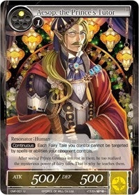 Aesop the Prince’s Tutor (1) [CMF] - Force of Will Single
