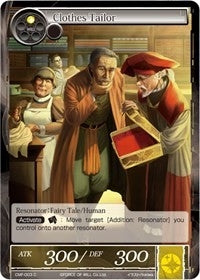Clothes Tailor (3) [CMF] - Force of Will Single