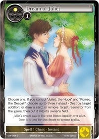 Dream of Juliet (4) [CMF] - Force of Will Single