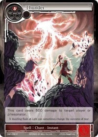Thunder (38) [CMF] - Force of Will Single