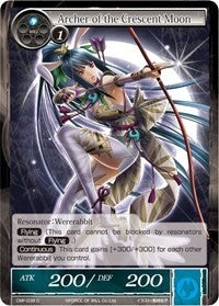 Archer of the Crescent Moon (39) [CMF] - Force of Will Single