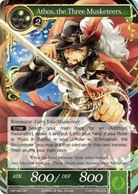Athos the Three Musketeers (60) [CMF] - Force of Will Single