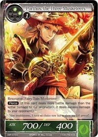 Porthos the Three Musketeers (73) [CMF] - Force of Will Single