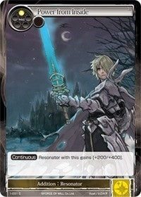 Power from Inside (1) - Force of Will Single