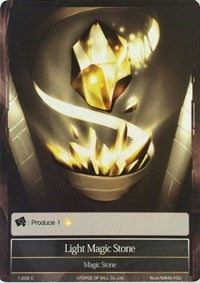 Light Magic Stone (1) - Force of Will Single