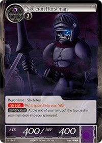 Skeleton Horseman (2) - Force of Will Single