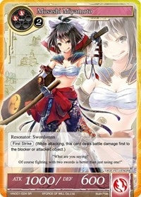 Musashi Miyamoto (SR) (1024) [VIN001] - Force of Will Single