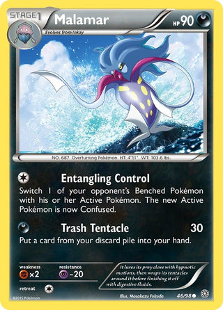 Image for Malamar (46/98) (XY - Ancient Origins) - Pokemon