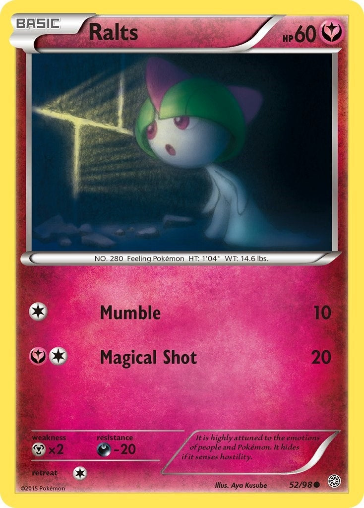 Image for Ralts (52/98) (XY - Ancient Origins) - Pokemon