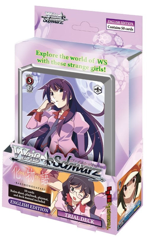 BAKEMONOGATARI Trial Deck [BM/S15] - Weiss Schwarz Sealed