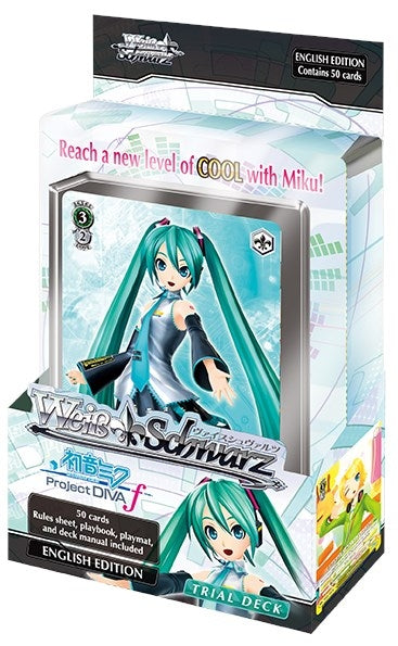 Hatsune Miku -Project DIVA- f Trial Deck [PD/S22] - Weiss Schwarz Sealed