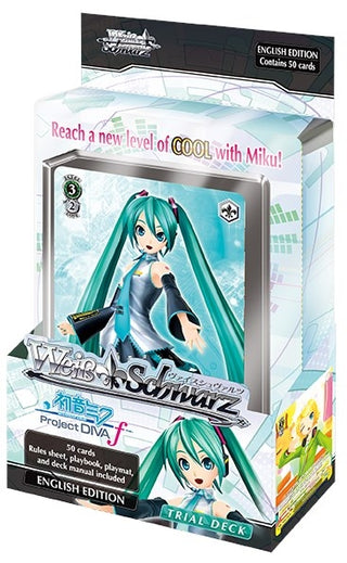 Hatsune Miku -Project DIVA- f Trial Deck [PD/S22] - Weiss Schwarz Sealed