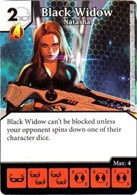 Black Widow - Natasha (1) - Dice Masters Single