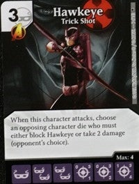 Hawkeye - Trick Shot (9) - Dice Masters Single